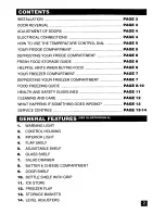 Preview for 5 page of Tricity Bendix FD104 Instruction Booklet