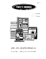 Preview for 1 page of Tricity Bendix FDF107GR Installation And Instruction Manual