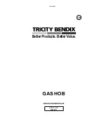 Tricity Bendix HG 231 Instruction Booklet preview