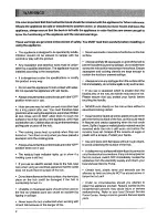 Предварительный просмотр 2 страницы Tricity Bendix HH 322 B/W Operating And Installation Instructions