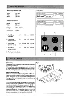 Предварительный просмотр 4 страницы Tricity Bendix HH 322 B/W Operating And Installation Instructions