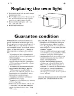 Предварительный просмотр 16 страницы Tricity Bendix IM 750 Operating And Installation Instructions