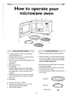 Preview for 10 page of Tricity Bendix IM751 Operating And Installation Instructions