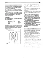 Preview for 9 page of Tricity Bendix IM751 Operating And Installation Manual