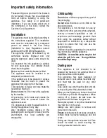 Preview for 2 page of Tricity Bendix L50M2 User Manual