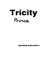 Preview for 1 page of Tricity Bendix Prince 1009 Operating Instructions Manual