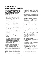 Preview for 4 page of Tricity Bendix Prince 1009 Operating Instructions Manual