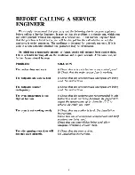 Preview for 21 page of Tricity Bendix Prince 1009 Operating Instructions Manual