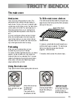 Preview for 15 page of Tricity Bendix R-238A Operation Manual With Cookbook