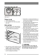 Preview for 16 page of Tricity Bendix R-238A Operation Manual With Cookbook