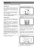 Предварительный просмотр 7 страницы Tricity Bendix SB 415GR Operating And Installation Instructions