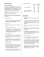 Предварительный просмотр 11 страницы Tricity Bendix SB 415GR Operating And Installation Instructions