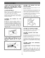 Предварительный просмотр 23 страницы Tricity Bendix SB 422 Operating And Installation Instructions