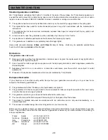 Предварительный просмотр 29 страницы Tricity Bendix SB 422 Operating And Installation Instructions