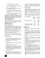 Preview for 16 page of Tricity Bendix SB 461 Operating And Installation Instructions