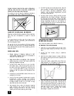 Preview for 28 page of Tricity Bendix SB 461 Operating And Installation Instructions