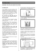 Preview for 8 page of Tricity Bendix SB432 Operating & Installation Instructions Manual