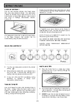 Preview for 24 page of Tricity Bendix SB432 Operating & Installation Instructions Manual