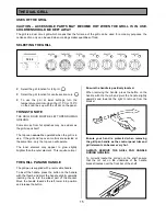 Preview for 15 page of Tricity Bendix SB463 Operating & Installation Instructions Manual