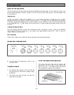 Preview for 19 page of Tricity Bendix SB463 Operating & Installation Instructions Manual