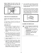 Preview for 26 page of Tricity Bendix SB463 Operating & Installation Instructions Manual