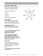 Preview for 6 page of Tricity Bendix SE 210 Operating & Installation Instructions Manual