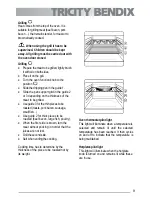 Preview for 9 page of Tricity Bendix SE 210 Operating & Installation Instructions Manual