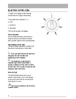 Preview for 6 page of Tricity Bendix SE210/1W Operating & Installation Instructions Manual