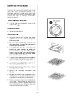 Preview for 14 page of Tricity Bendix SE310 Operating & Installation Instructions Manual