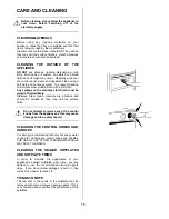 Preview for 15 page of Tricity Bendix SE310 Operating & Installation Instructions Manual