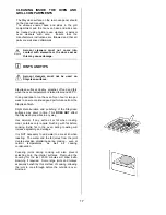 Preview for 17 page of Tricity Bendix SE310 Operating & Installation Instructions Manual