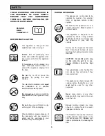 Preview for 6 page of Tricity Bendix SE323 Operating & Installation Instructions Manual