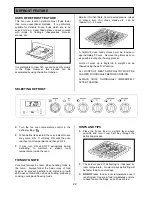 Preview for 22 page of Tricity Bendix SE323 Operating & Installation Instructions Manual