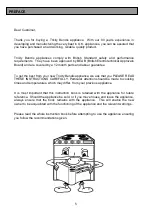 Preview for 5 page of Tricity Bendix SE340 Operating & Installation Instructions Manual