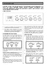 Preview for 14 page of Tricity Bendix SE340 Operating & Installation Instructions Manual