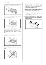 Preview for 19 page of Tricity Bendix SE340 Operating & Installation Instructions Manual