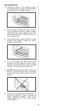 Preview for 21 page of Tricity Bendix SE340 Operating & Installation Instructions Manual