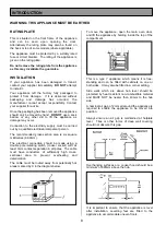 Preview for 8 page of Tricity Bendix SE424 Operating & Installation Instructions Manual