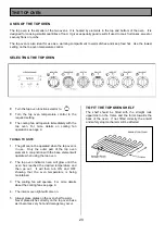 Preview for 20 page of Tricity Bendix SE454 Operating & Installation Instructions Manual