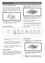 Preview for 26 page of Tricity Bendix SE454 Operating & Installation Instructions Manual