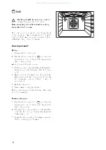 Preview for 18 page of Tricity Bendix SE545P Manual