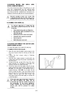 Preview for 23 page of Tricity Bendix SE558 Operating & Installation Instructions Manual