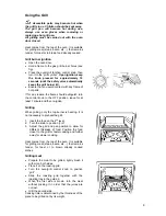 Preview for 9 page of Tricity Bendix SG 205WL Operating And Installation Instructions