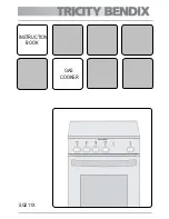 Preview for 1 page of Tricity Bendix SG211X Instruction Book