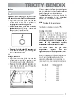 Preview for 7 page of Tricity Bendix SG211X Instruction Book