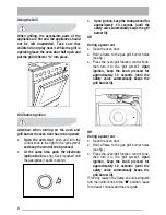 Preview for 8 page of Tricity Bendix SG211X Instruction Book