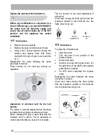 Preview for 26 page of Tricity Bendix SG211X Instruction Book