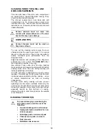 Preview for 19 page of Tricity Bendix SG335 Operating & Installation Instructions Manual