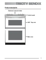 Preview for 5 page of Tricity Bendix SG558 User Manual