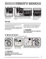 Preview for 11 page of Tricity Bendix SG558 User Manual